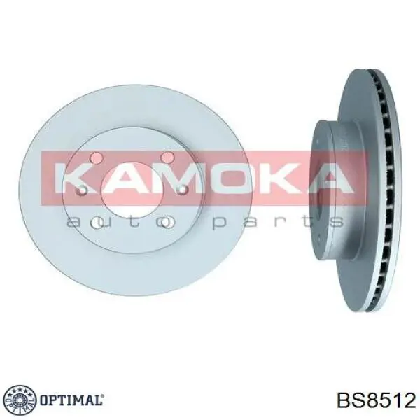 Диск гальмівний передній Optimal BS8512