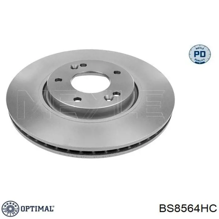 Диск переднього гальма Optimal BS8564HC ціна, від 51.58 USD