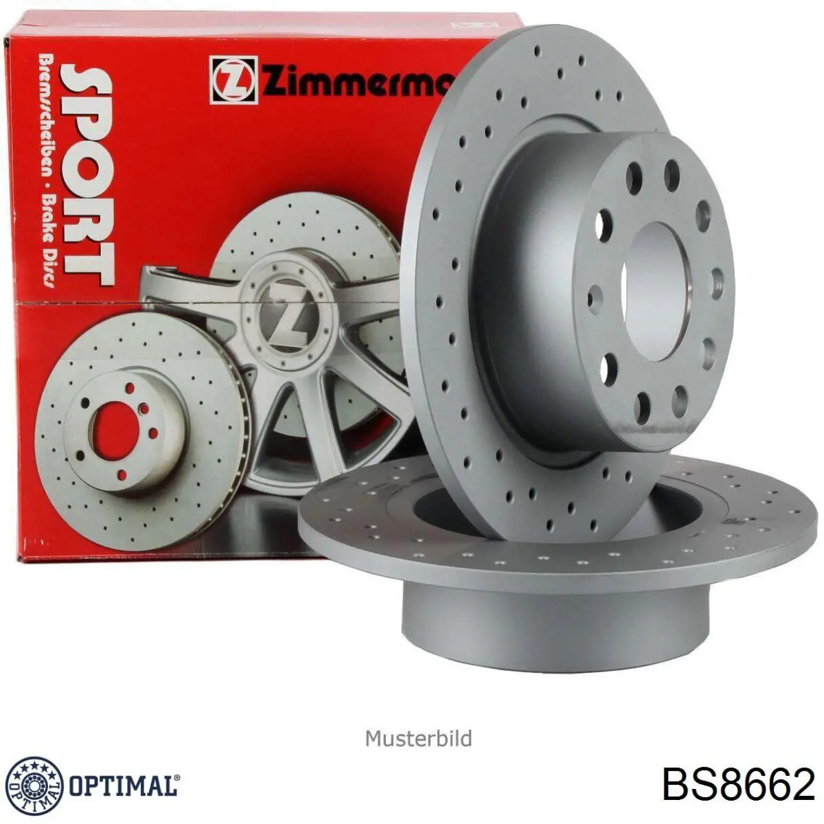 BS8662 Optimal Дискові гальма