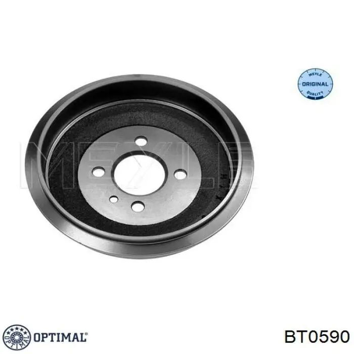 Барабан гальмівний задній BT0590 Optimal