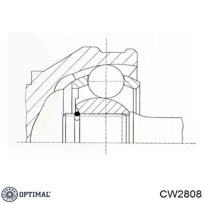 ШРУС зовнішній Optimal CW2808