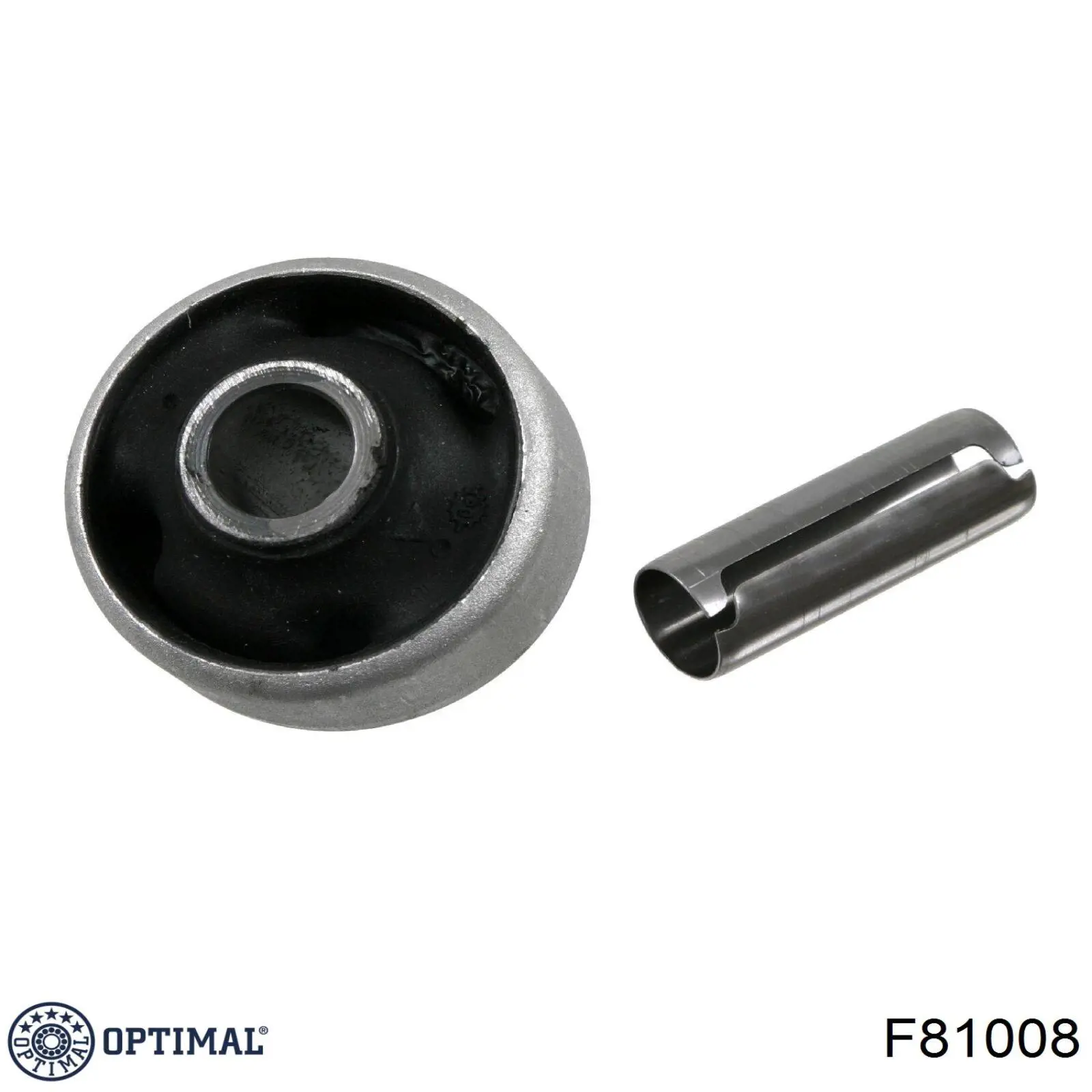 Сайлентблок переднього важеля F81008 Optimal