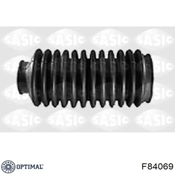 Пильник рульового механізму/рейки, лівий F84069 Optimal