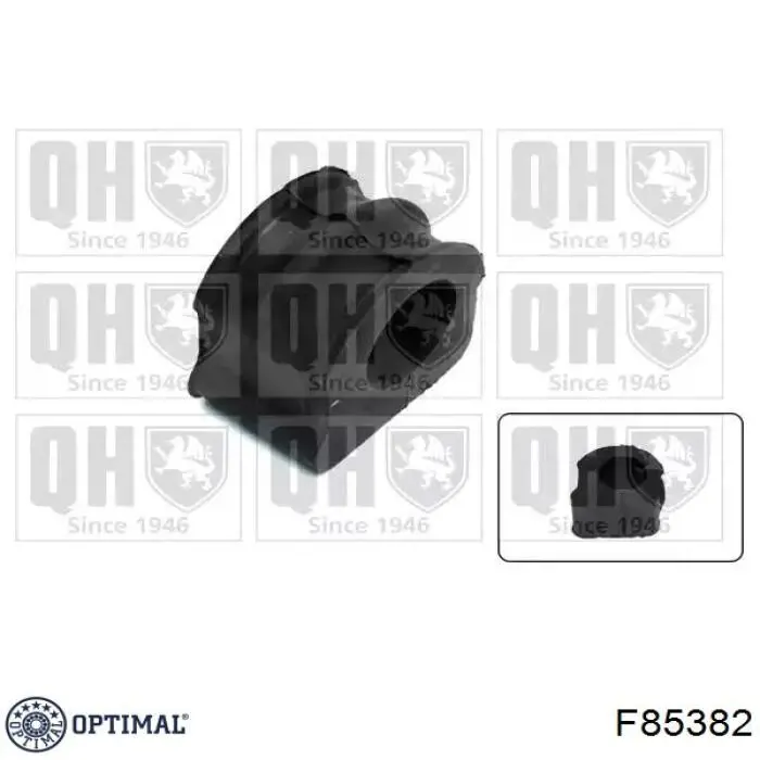 Втулка стійки переднього стабілізатора Optimal F85382 ціна, від 0.63 USD
