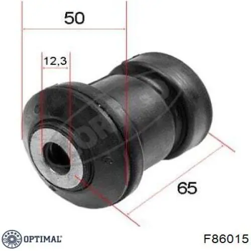 Сайлентблок переднього нижнього важеля F86015 Optimal