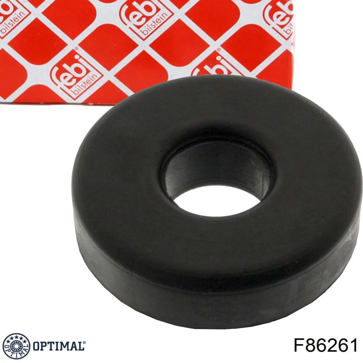 Купити F86261 Optimal Втулка штоку переднього амортизатора