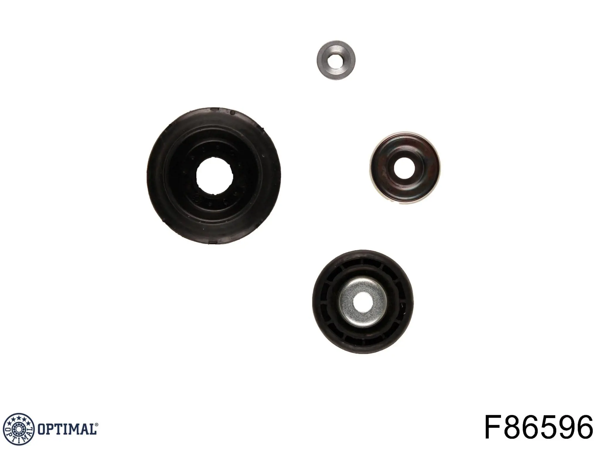 Подушка амортизатора переднього Optimal F86596