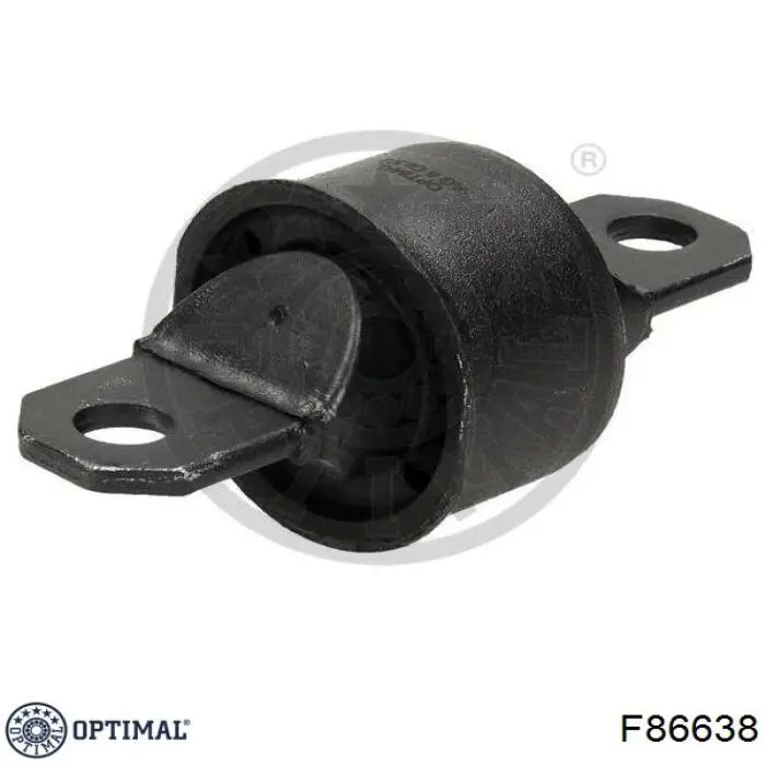 Сайлентблок заднього поздовжнього важеля, передній F86638 Optimal