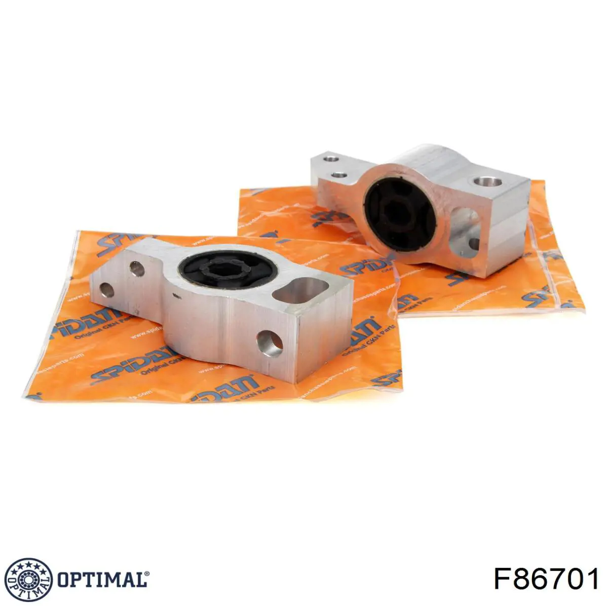 Сайлентблок переднього важеля F86701 Optimal
