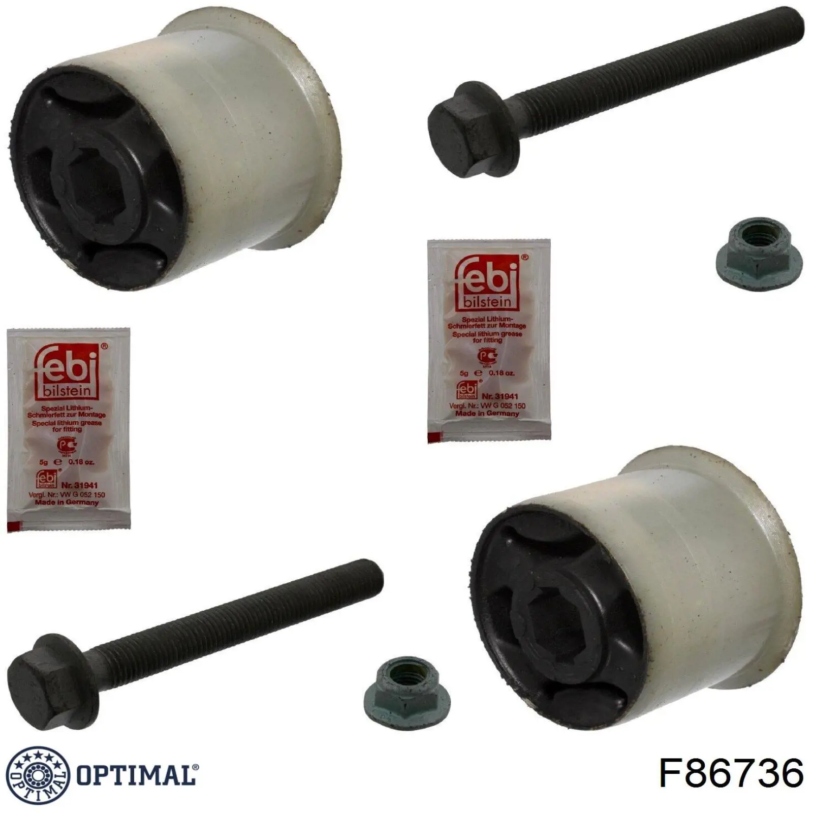 С/блок нижнього важеля Optimal F86736