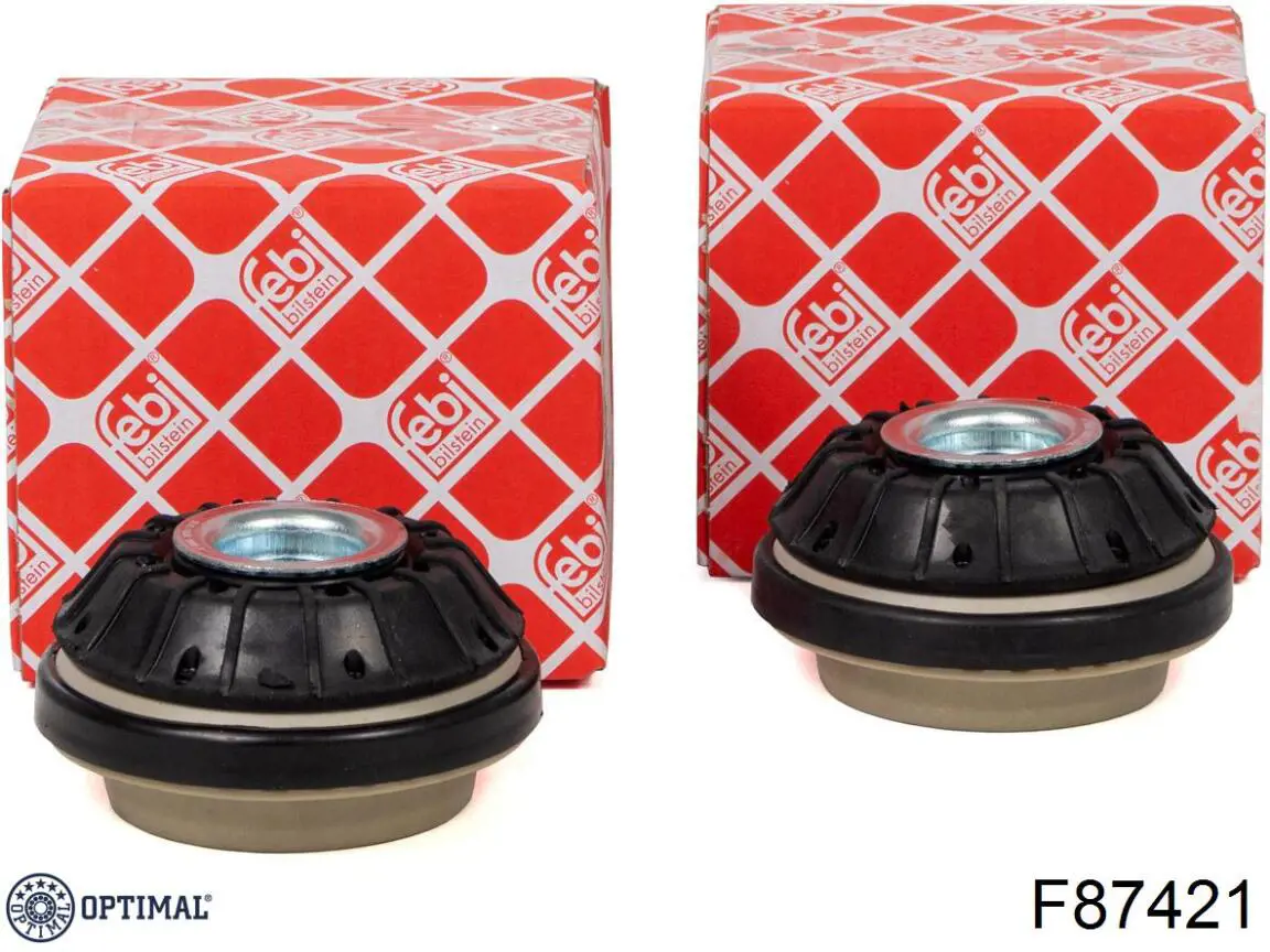 Опора амортизатора переднього F87421 Optimal
