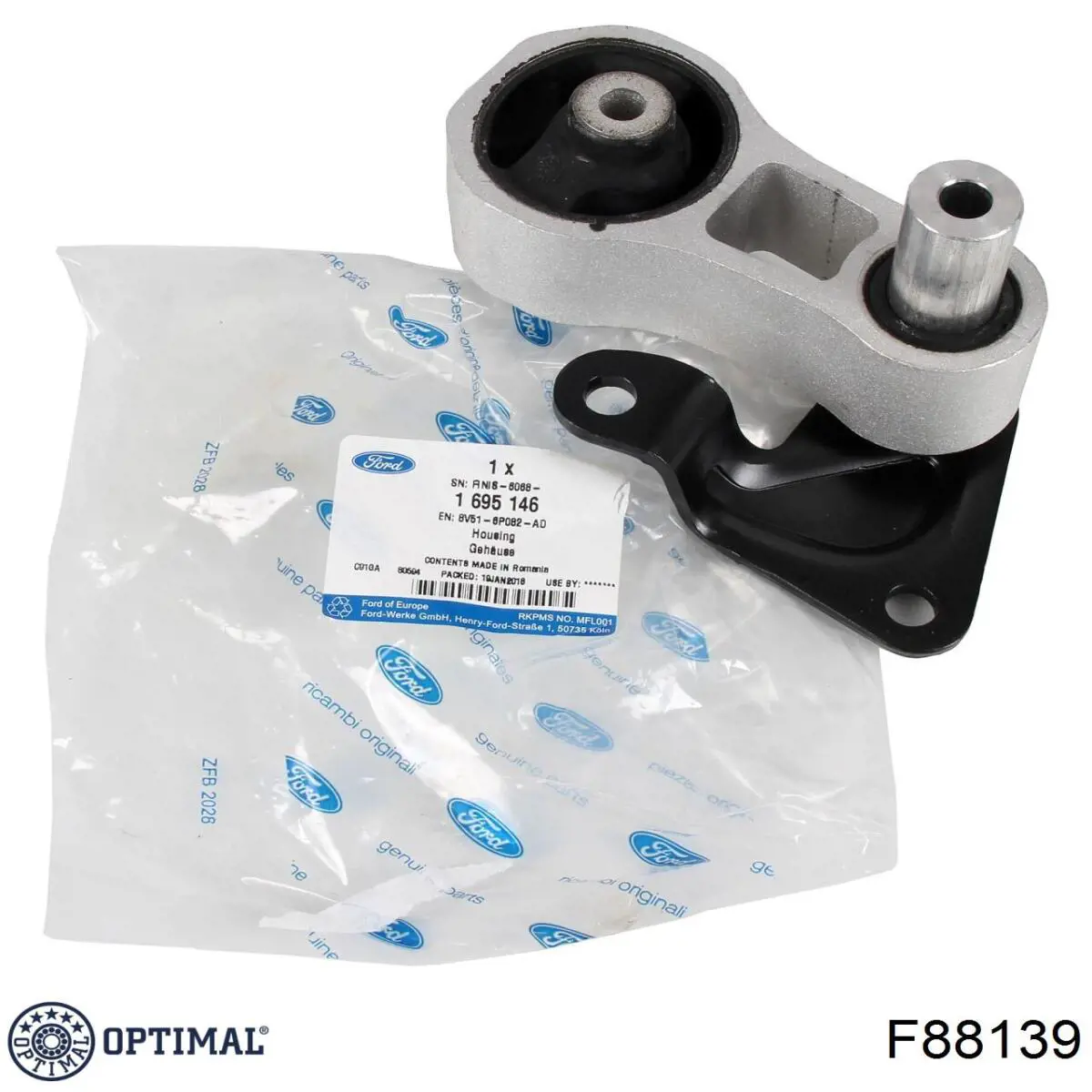 Подушка (опора) двигуна, задня Optimal F88139 ціна, від 31.99 USD