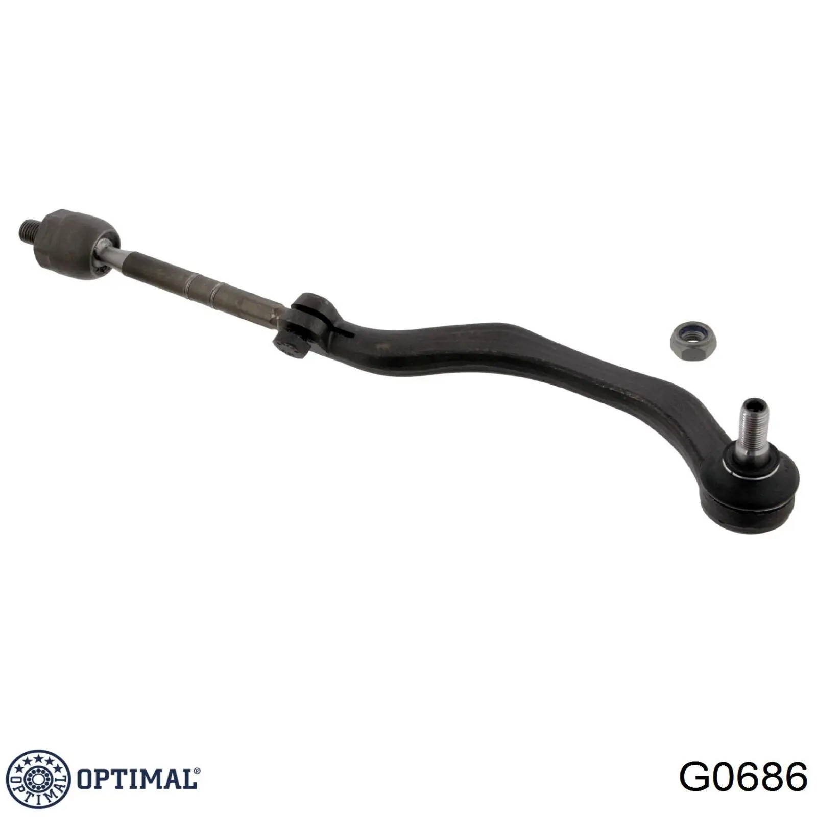 Тяга рульова в зборі, права G0686 Optimal