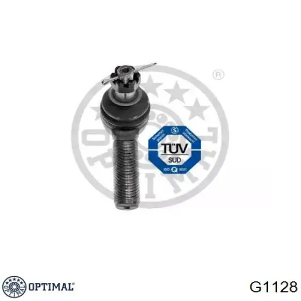 Накінечник центральної рульової тяги, лівий G1128 Optimal