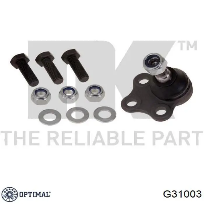 Кульова опора, нижня Optimal G31003 ціна, від 14.18 USD