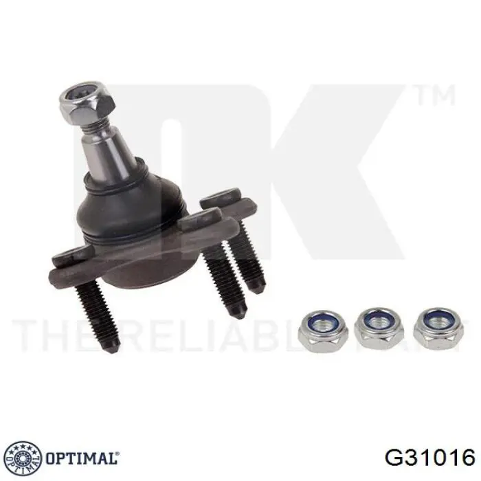 Кульова опора, нижня, ліва G31016 Optimal