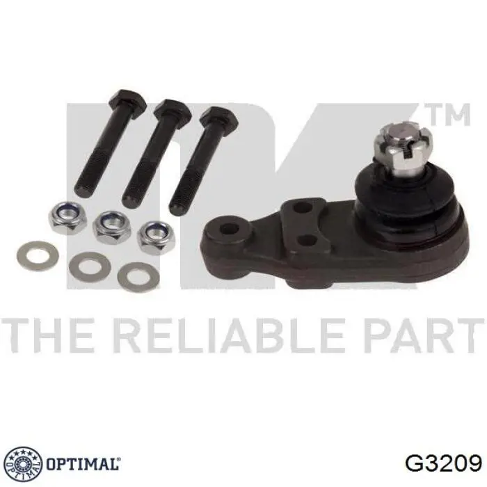 Кульова опора, нижня Optimal G3209 ціна, від 12.57 USD