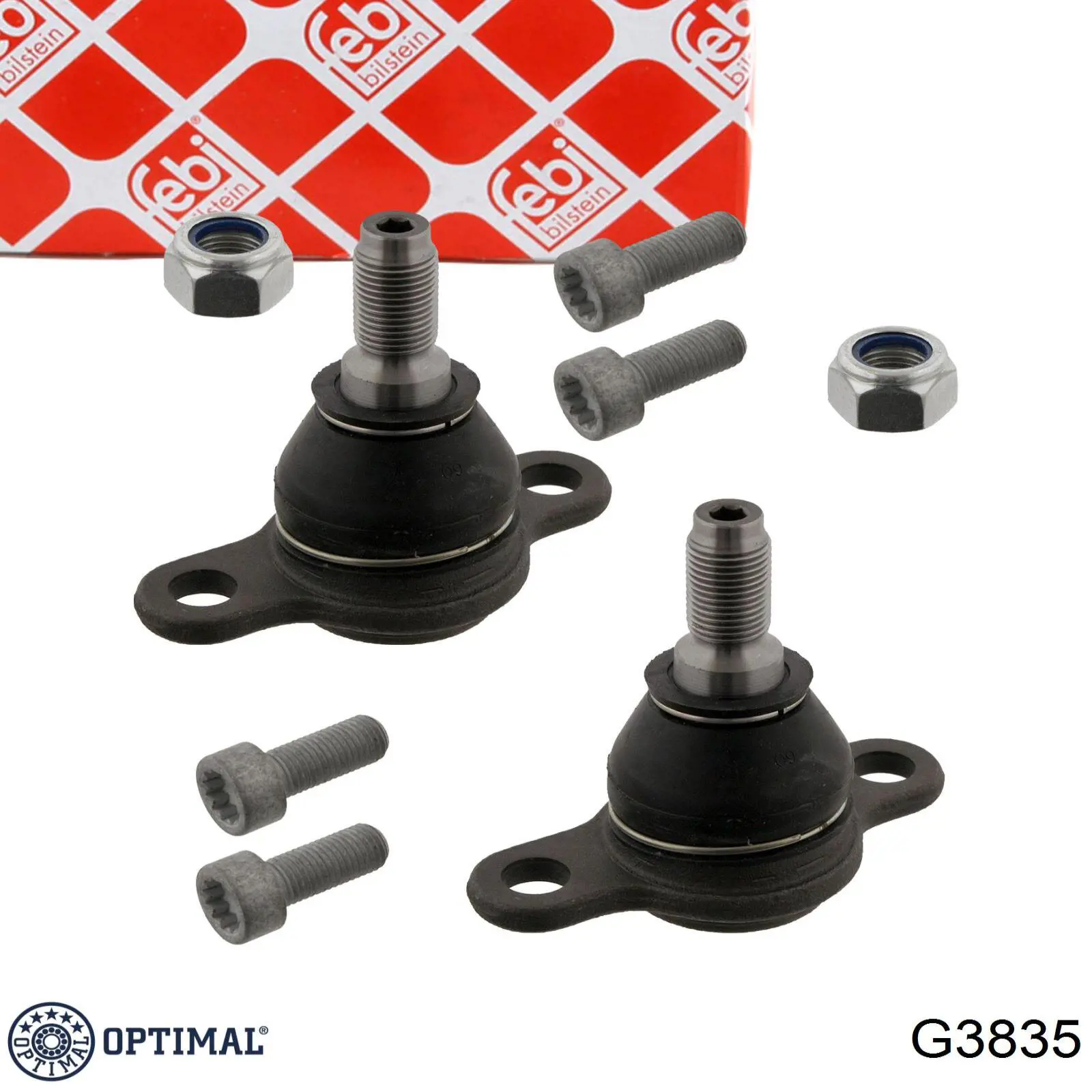 Кульова опора, нижня Optimal G3835 ціна, від 12.12 USD