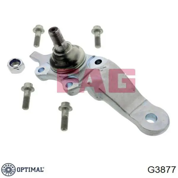 Кульова опора, нижня, ліва G3877 Optimal