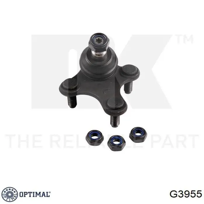 Кульова опора, нижня, ліва G3955 Optimal