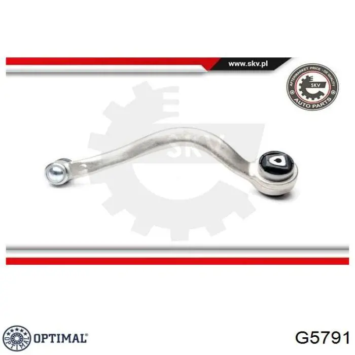 Важіль передньої підвіски нижній, правий G5791 Optimal