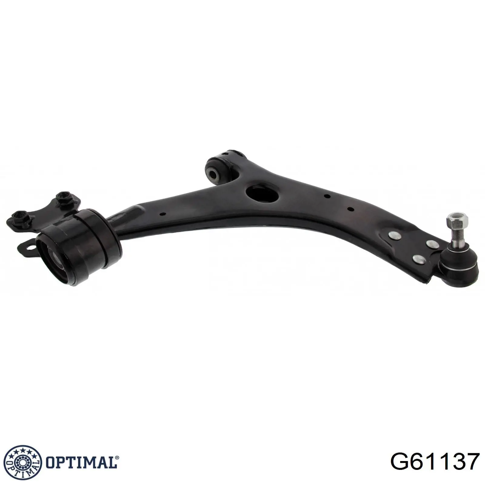 Важіль передньої підвіски нижній, правий G61137 Optimal