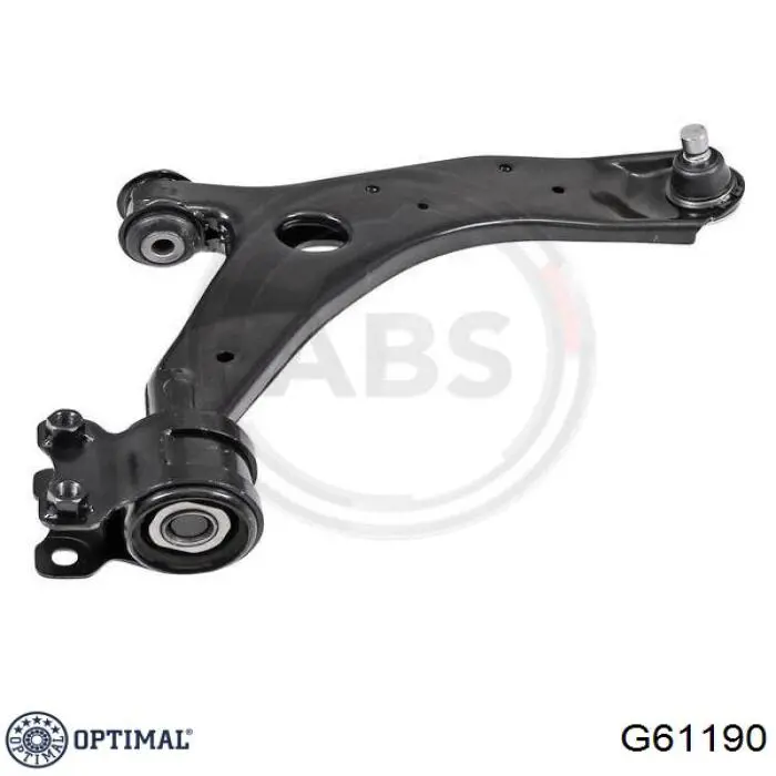Важіль передньої підвіски нижній, правий G61190 Optimal