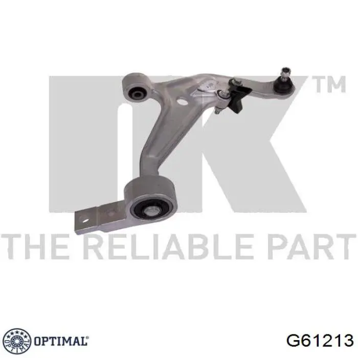 Важіль передньої підвіски нижній, лівий G61213 Optimal