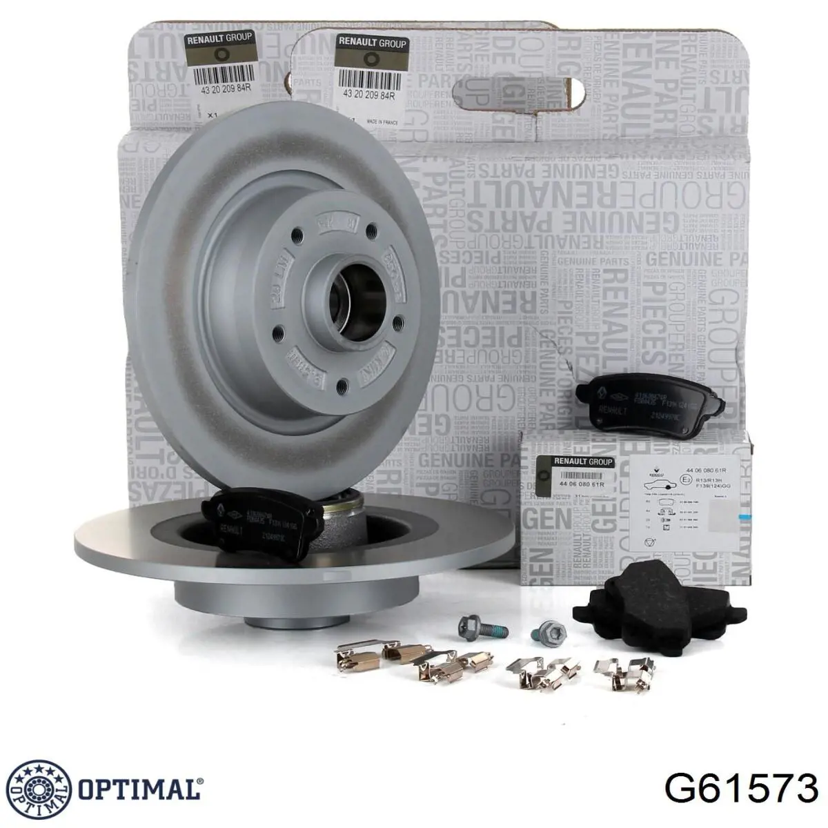 Правий важіль передній нижній підвіски Optimal G61573