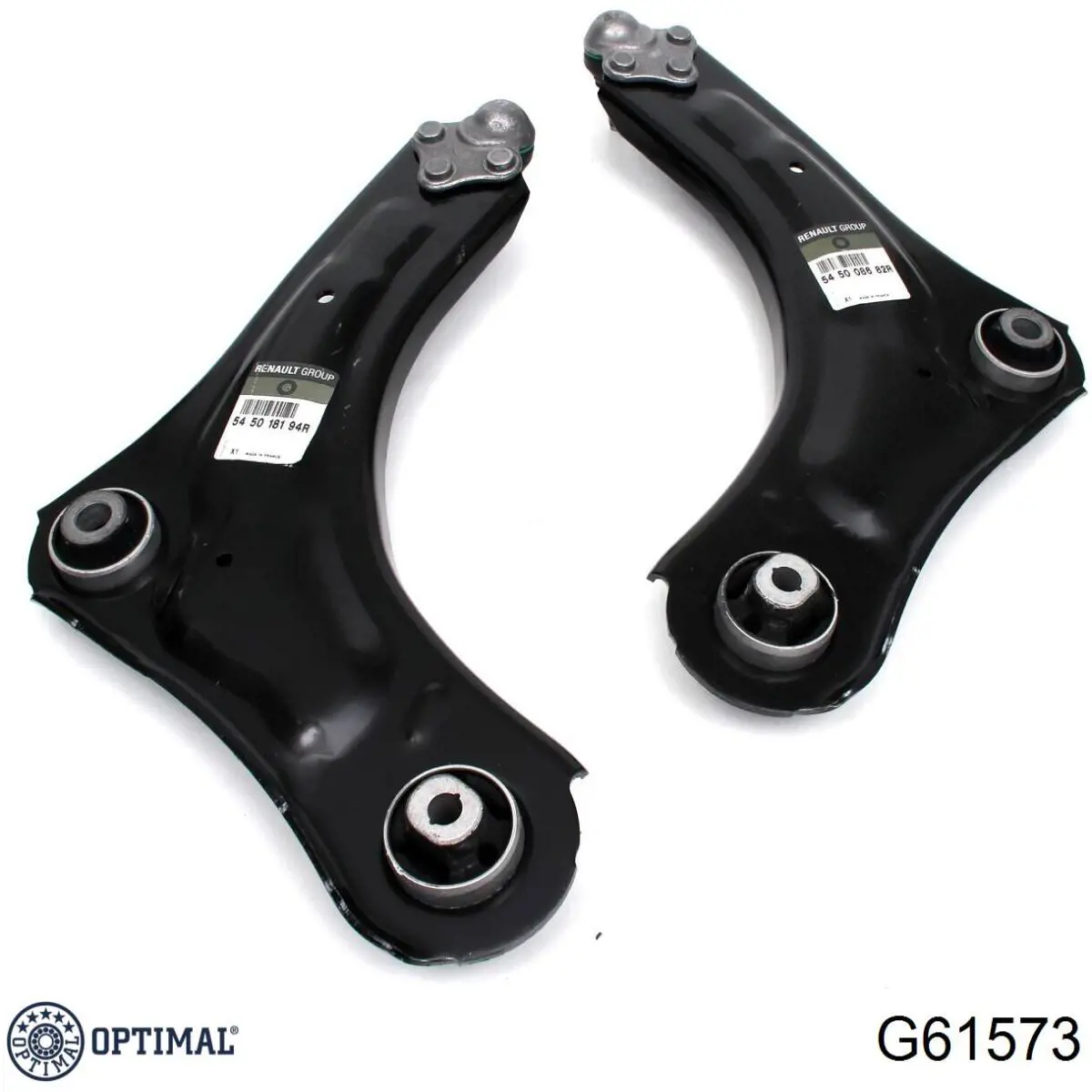 Важіль передньої підвіски нижній, правий G61573 Optimal