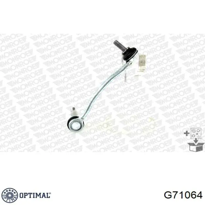 Стійка стабілізатора переднього, ліва G71064 Optimal
