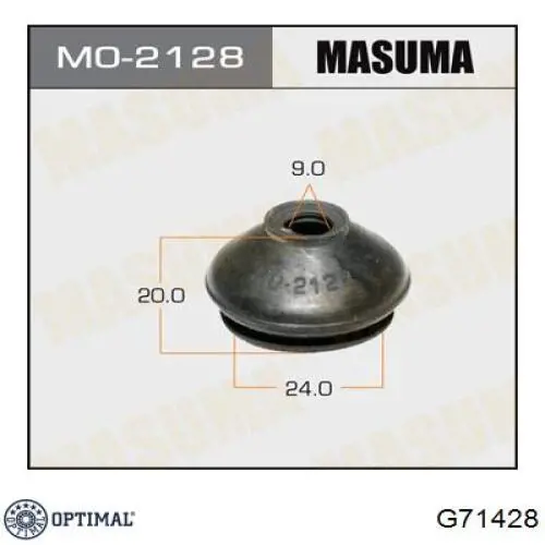 Амортизаційна стійка Optimal G71428 ціна, від 10.82 USD