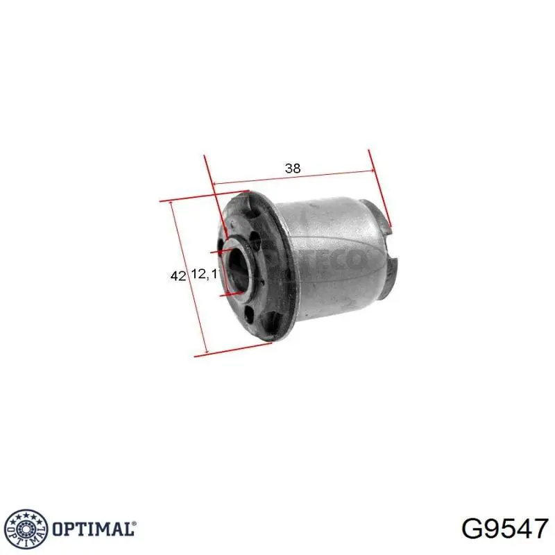 С/блок нижнього важеля Optimal G9547