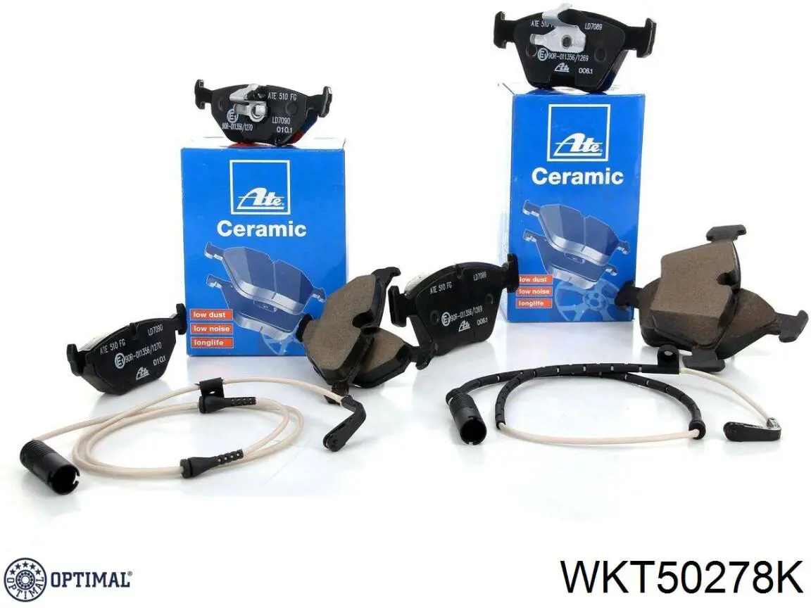 Датчик зносу гальмівних колодок, передній WKT50278K Optimal