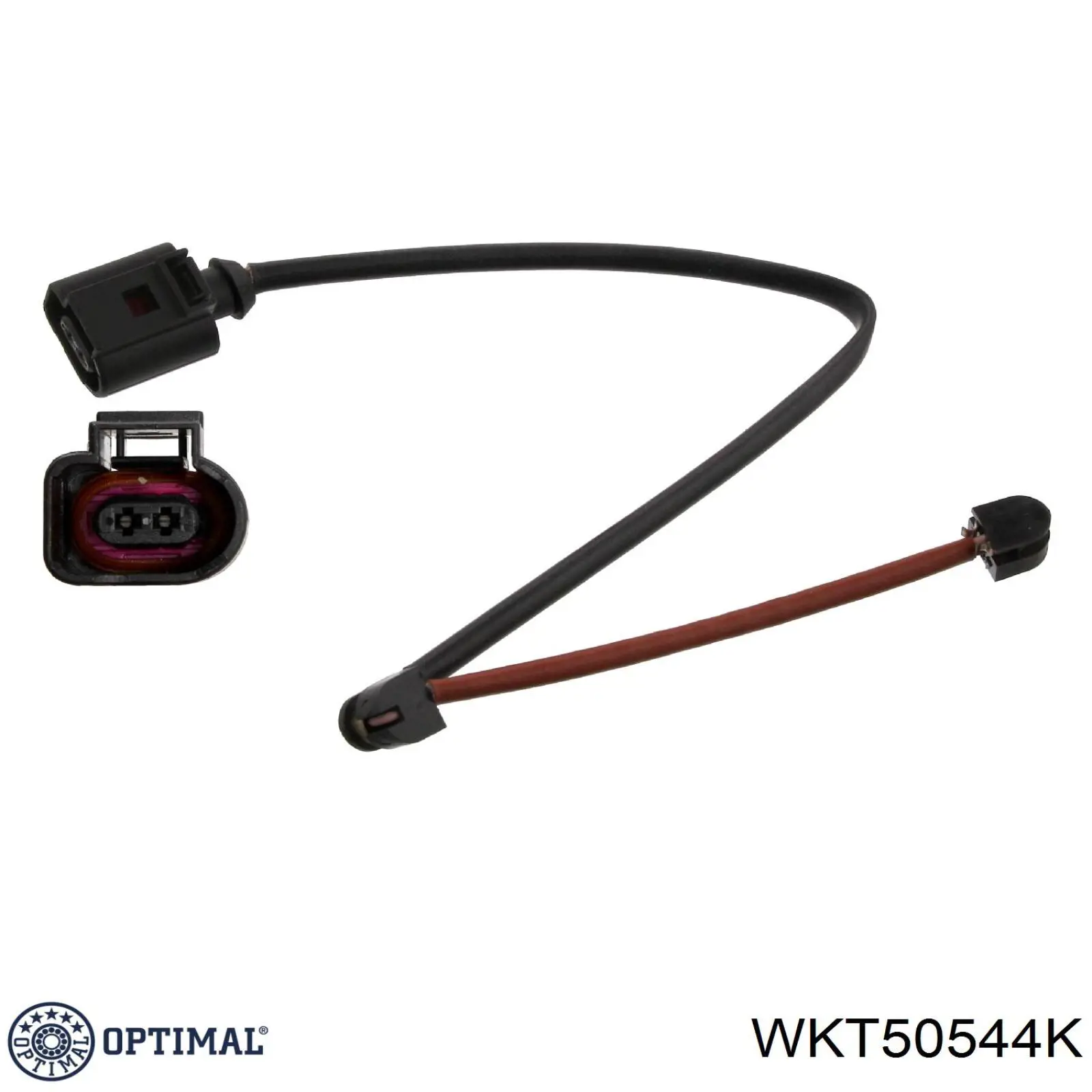 WKT50544K Optimal датчик зносу гальмівних колодок, передній