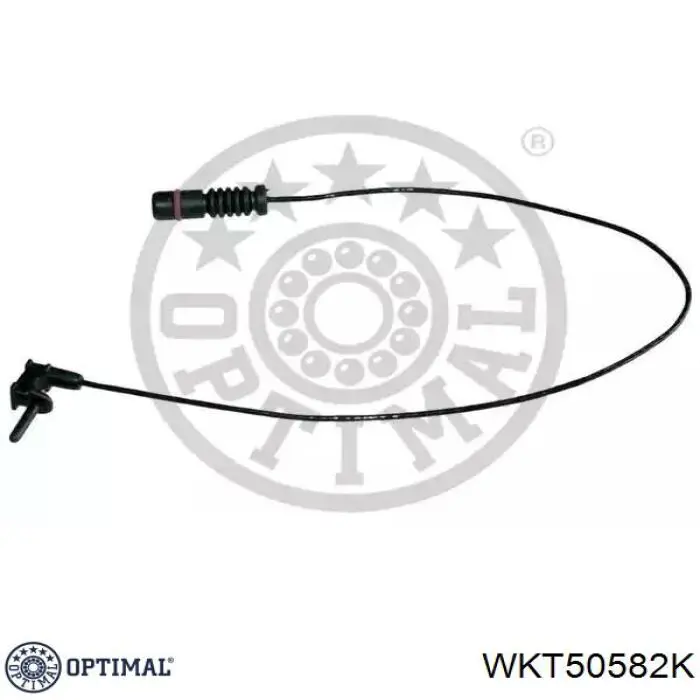 Датчик зносу гальмівних колодок, передній Optimal WKT50582K