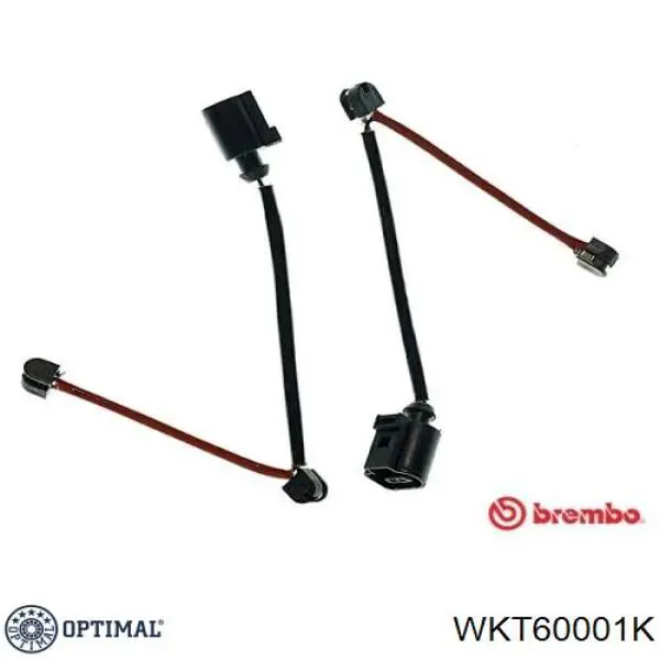 WKT60001K Optimal датчик зносу гальмівних колодок, задній