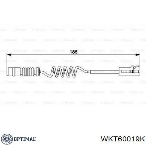 WKT60019K Optimal Сенсор зносу