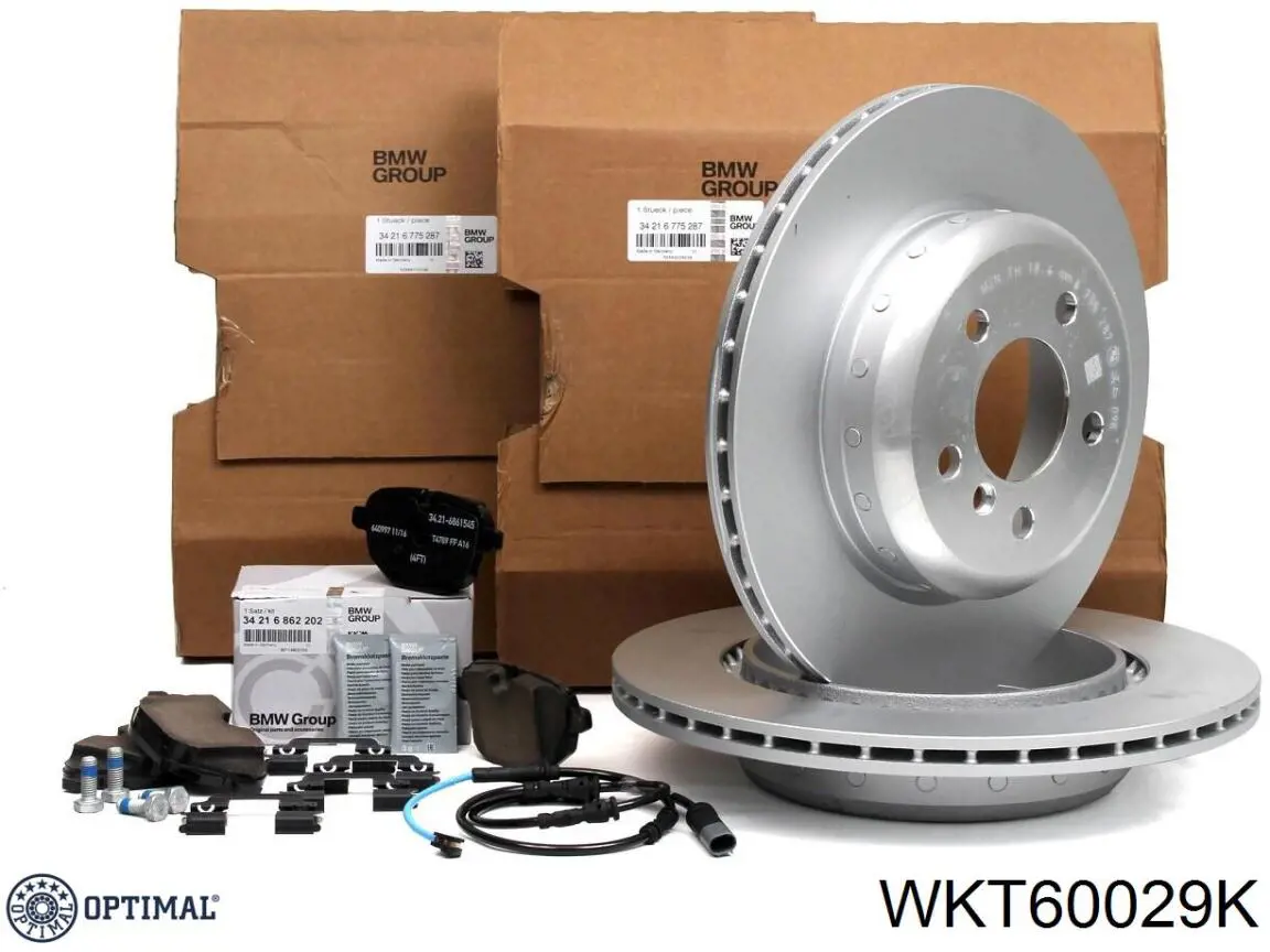 Датчик зносу гальмівних колодок, задній Optimal WKT60029K ціна, від 12.25 USD