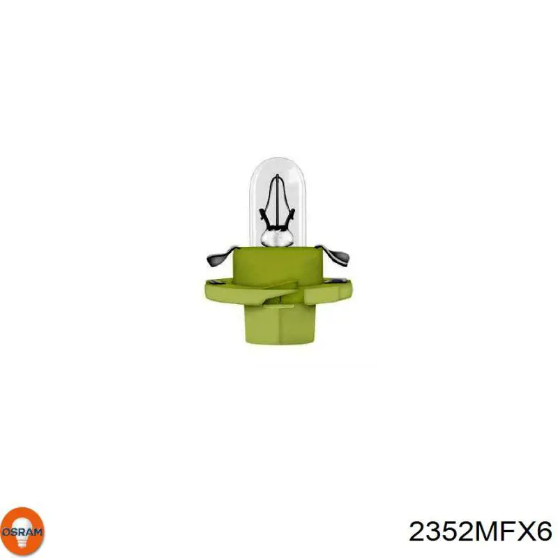 Освітлення щитка приладів Osram 2352MFX6