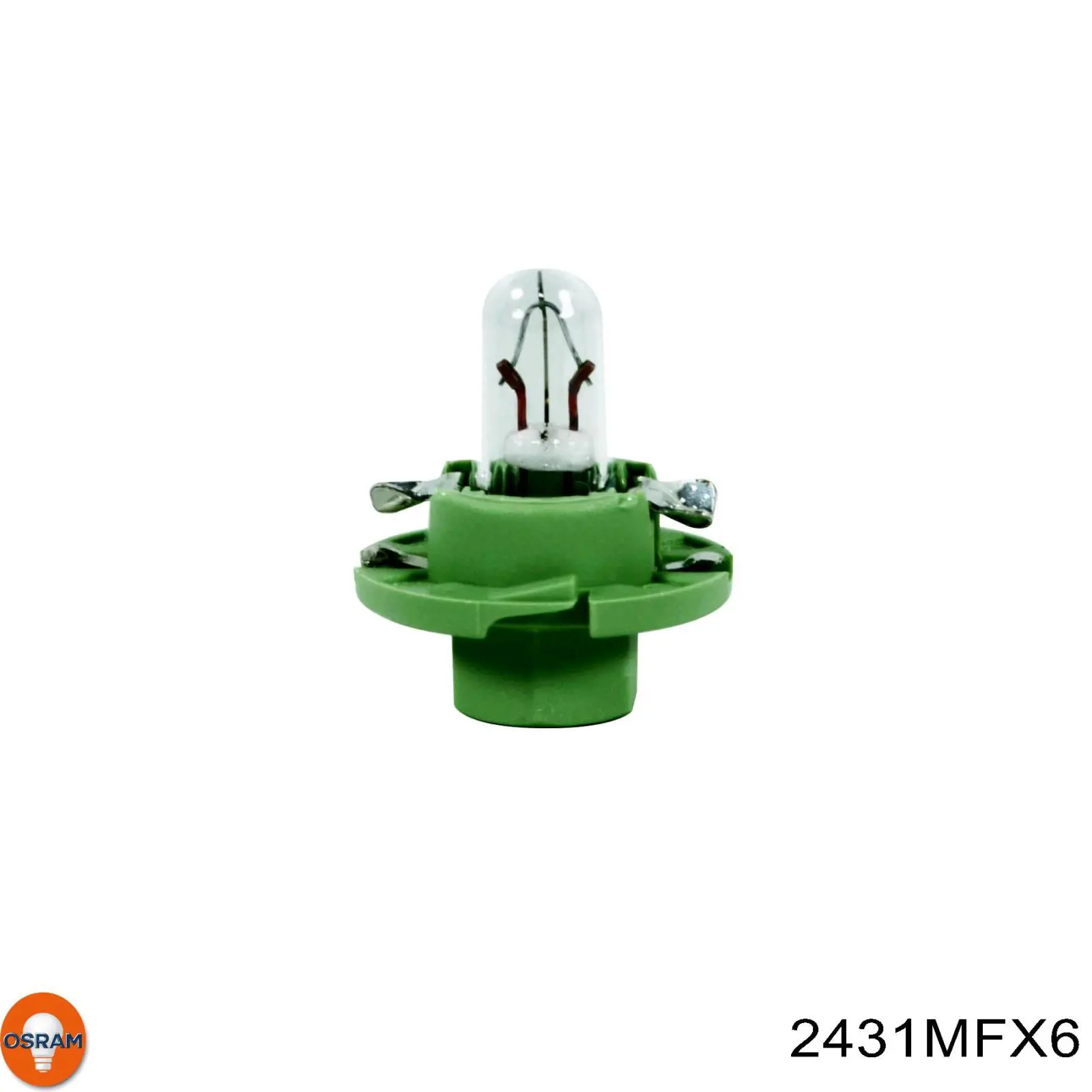 Лампочка щитка / панелі приладів Osram 2431MFX6 ціна, від 0.88 USD