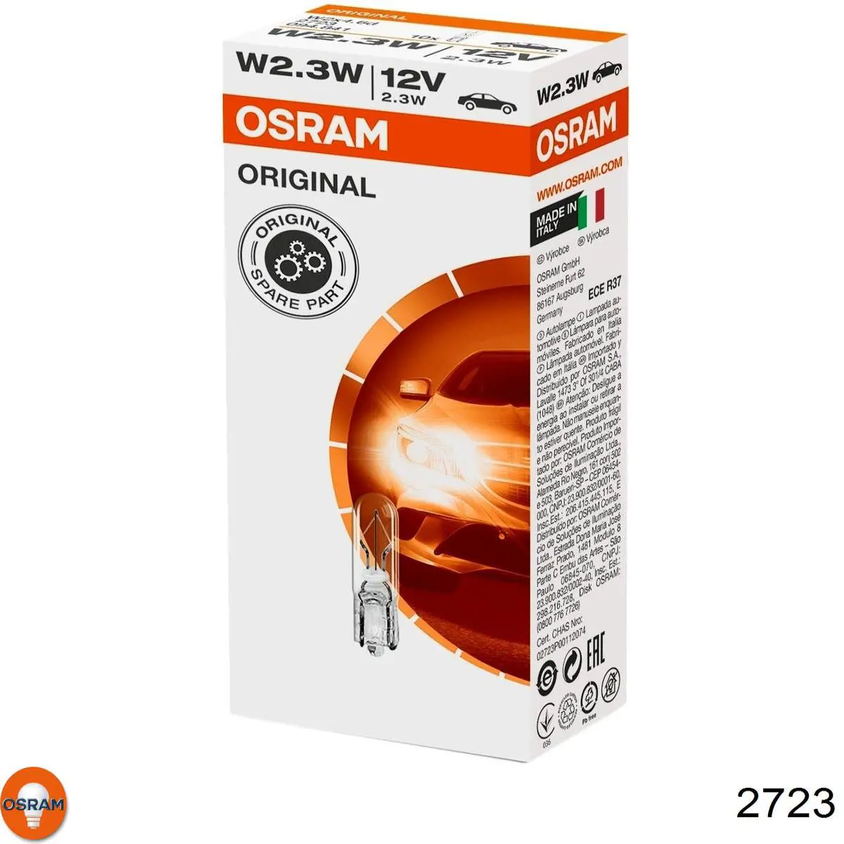 Купити 2723 Osram Лампочки