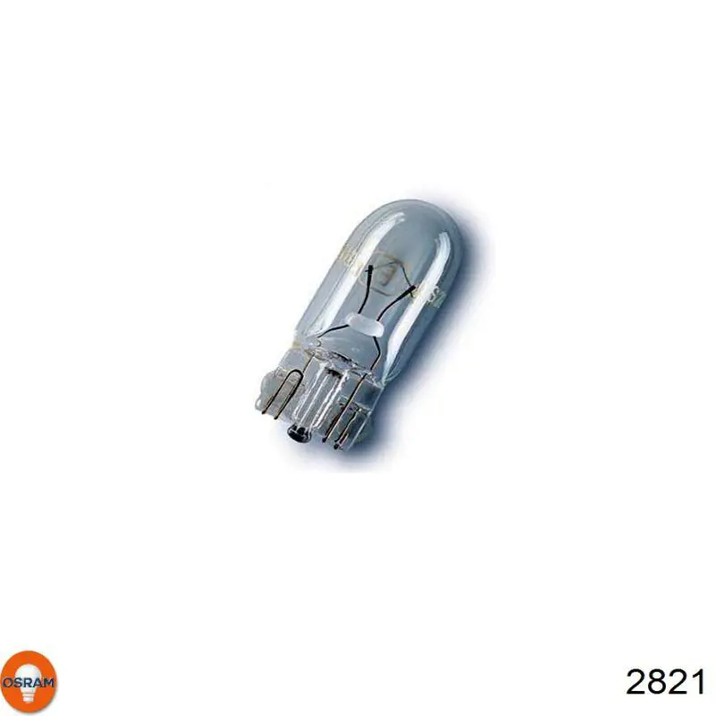 2821 Osram лампочка плафону освітлення салону/кабіни