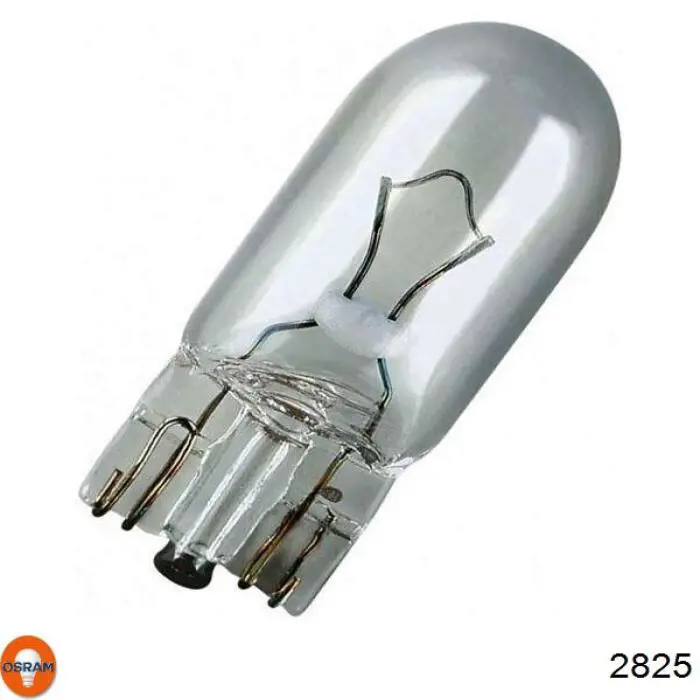 Лампочка плафону освітлення салону/кабіни 2825 Osram