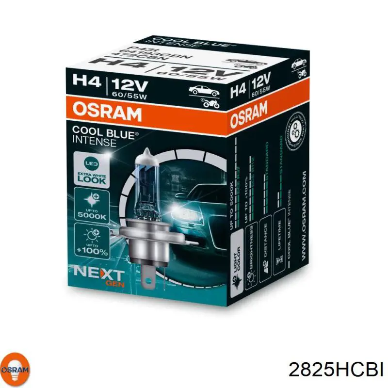 2825HCBI Osram Лампочка плафону освітлення салону/кабіни