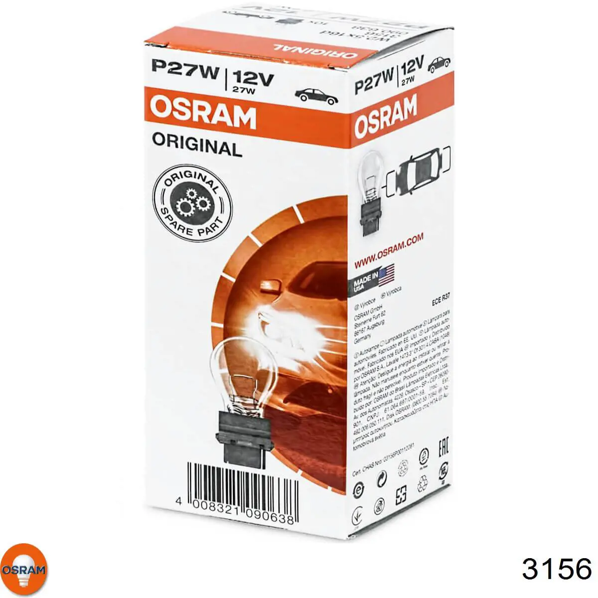 Лампочка 3156 Osram