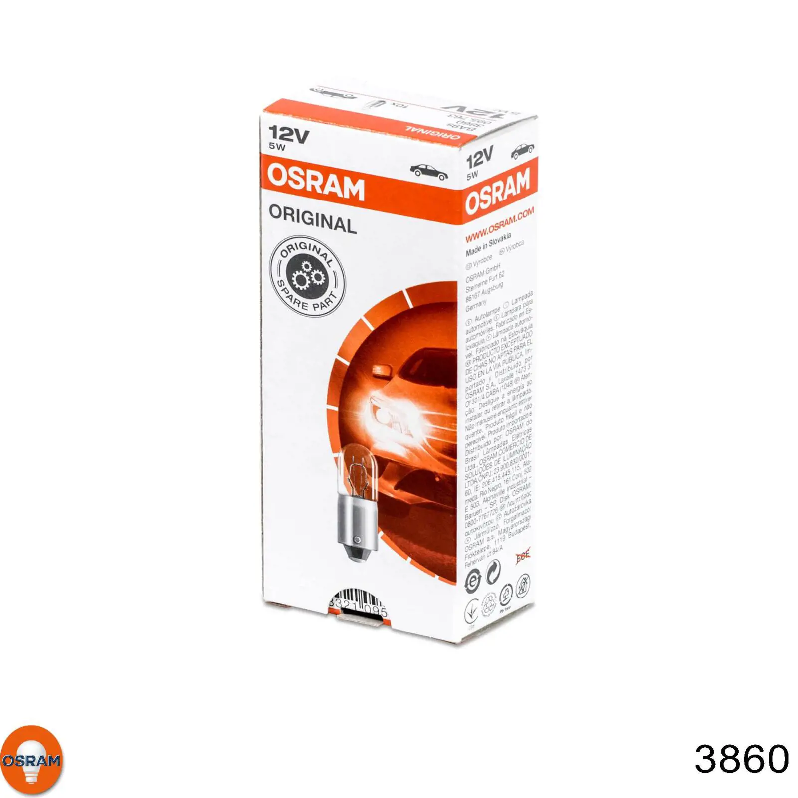 Лампочка 3860 Osram