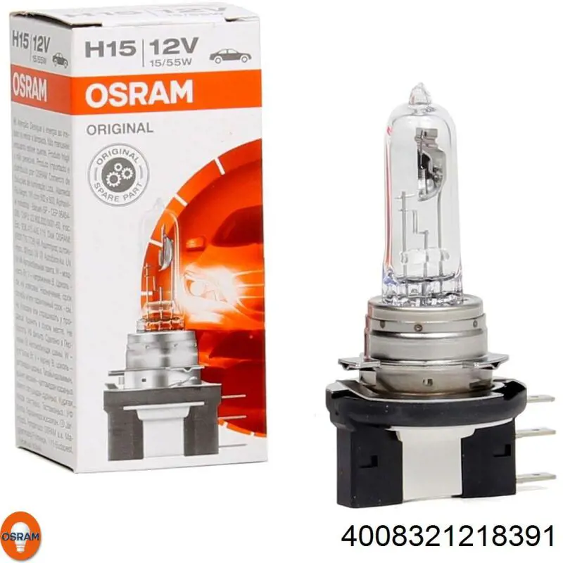 Лампочка галогенна Osram 4008321218391 ціна, від 20.80 USD