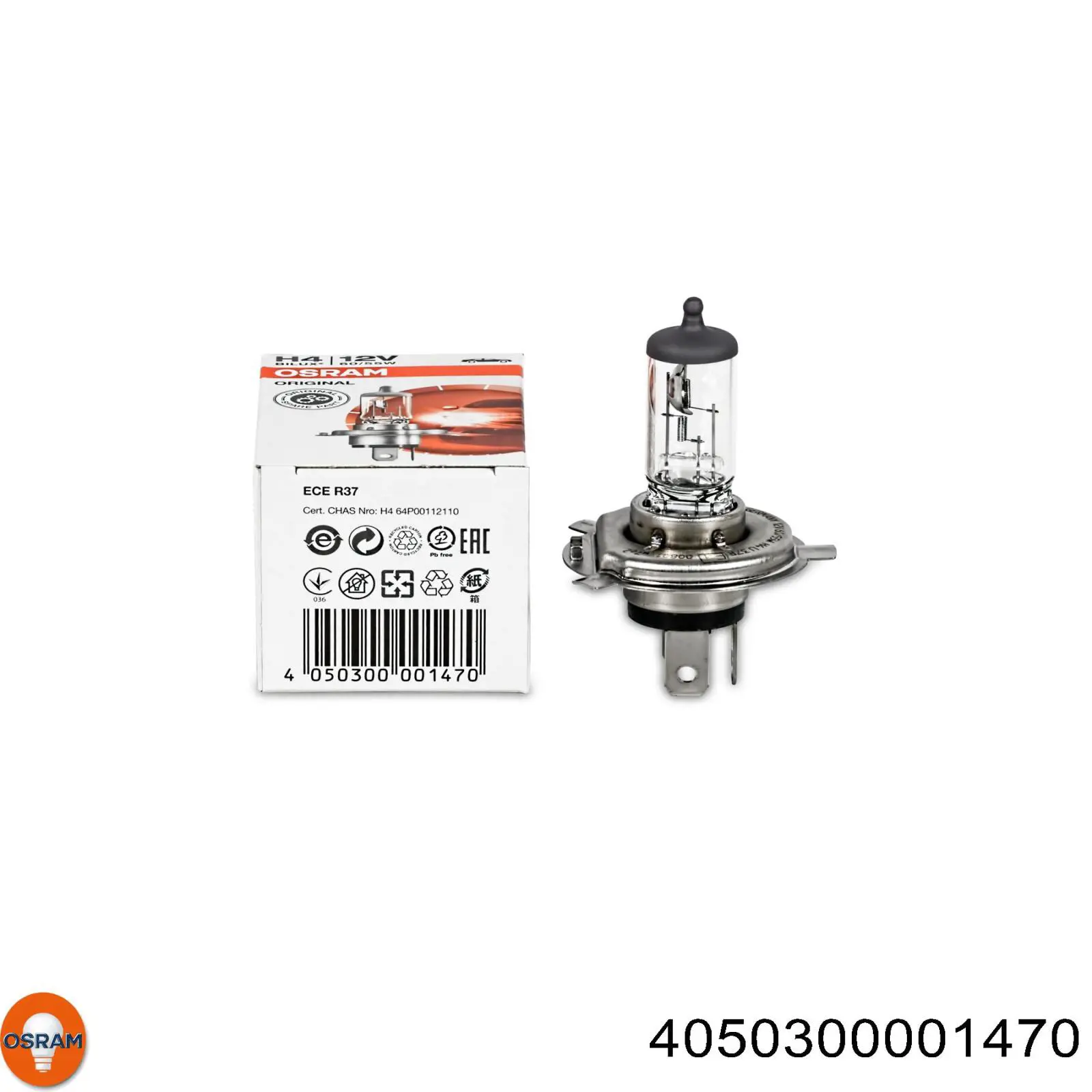 Лампочка галогенна 4050300001470 Osram
