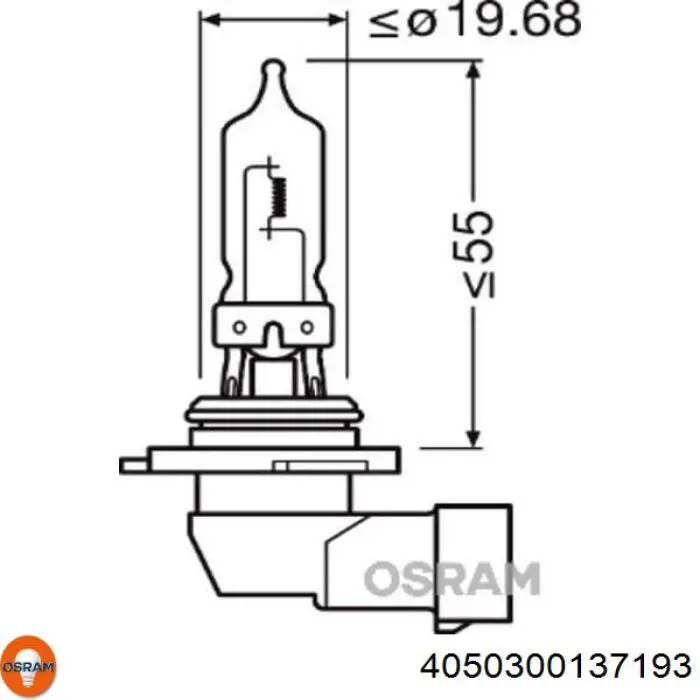 Купити 4050300137193 Osram Лампочка галогенна